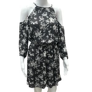 NWT American Eagle Outfitters Sun dress Womans Sz S Gary Floral Keyhole Tassel